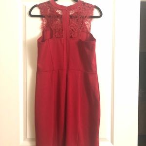 Maurice’s Red Lace Dress
